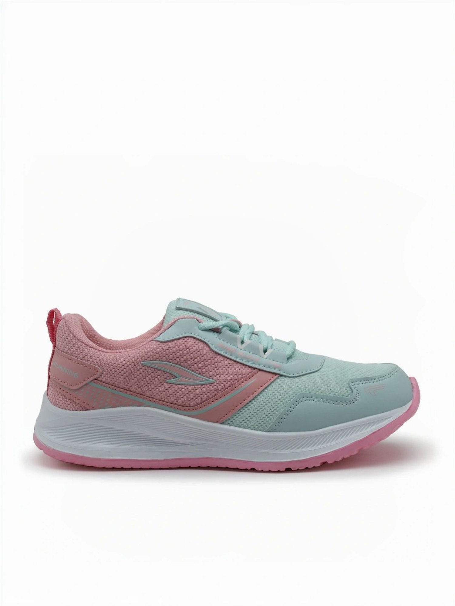 Asian Women's Mint & Pink Running  Shoes