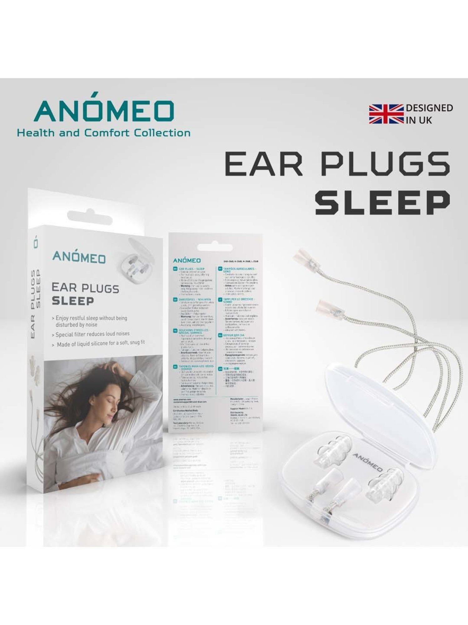 Anomeo White Ear Plug