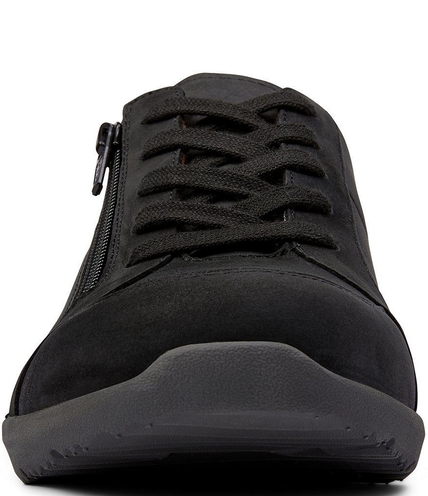 Vionic Abigail Suede Textile Lace-Up Sneakers