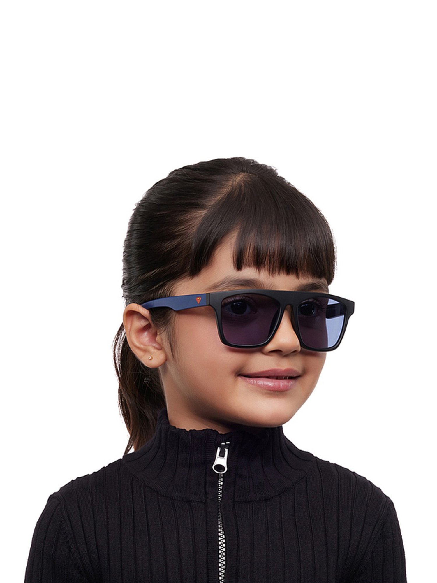 Hooper Superman Blue Square UV Protection Sunglasses for Kids
