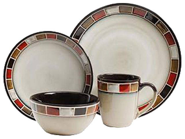 Gibson Home 116995.01 Cafe Posh 18.75 Inch Oval Platter, White