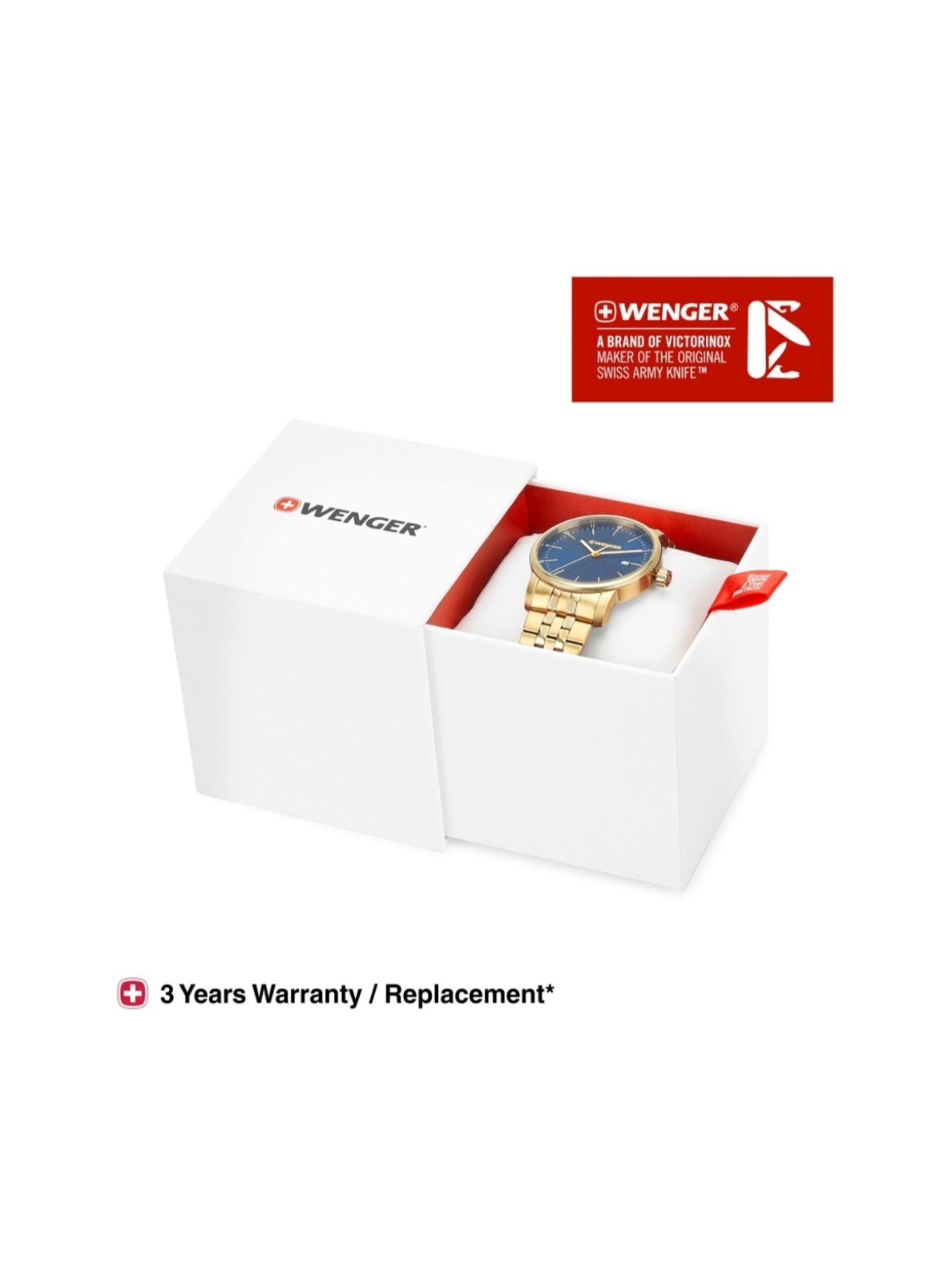 Wenger Swiss Made 01.1741.127 Urban Classic Analog Watch for Men