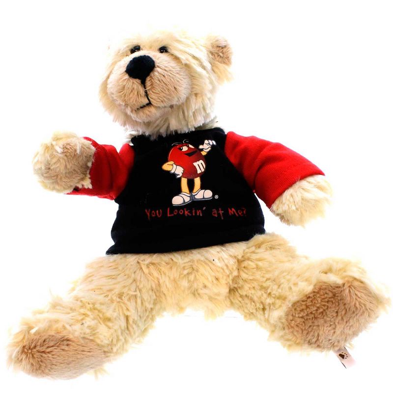 Boyds Bears Plush 8.0" Chief Red M&M Exclusive M&M  -  Decorative Figurines