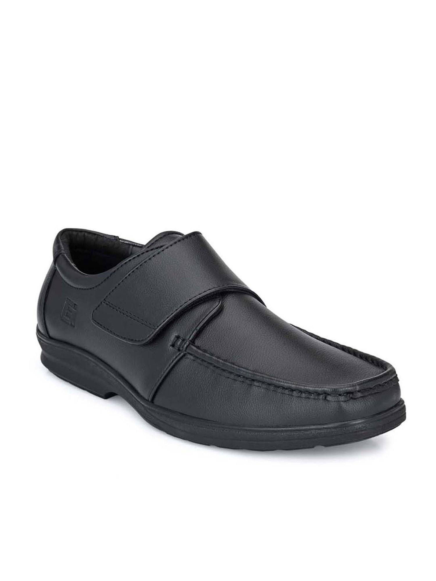 Eego Italy Men's Black Formal Loafers