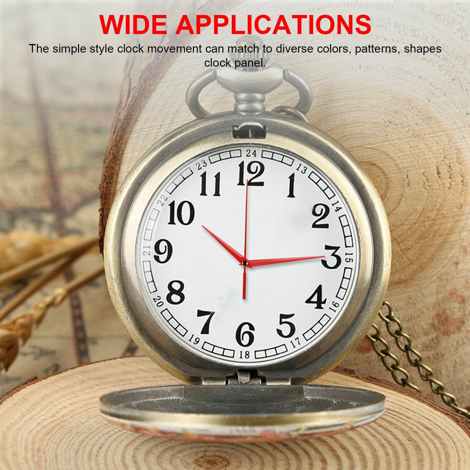 DIY Replacement Wall Clock Quartz Movement Mechanism Hands Repair Parts Tool Set