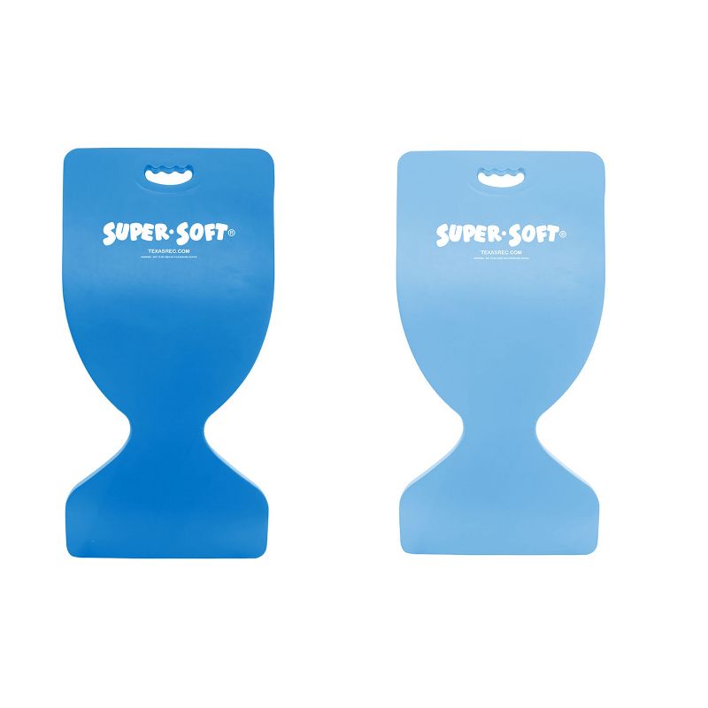 TRC Recreation Super Soft Floating Saddle Seat Chair, Bahama and Marina Blue