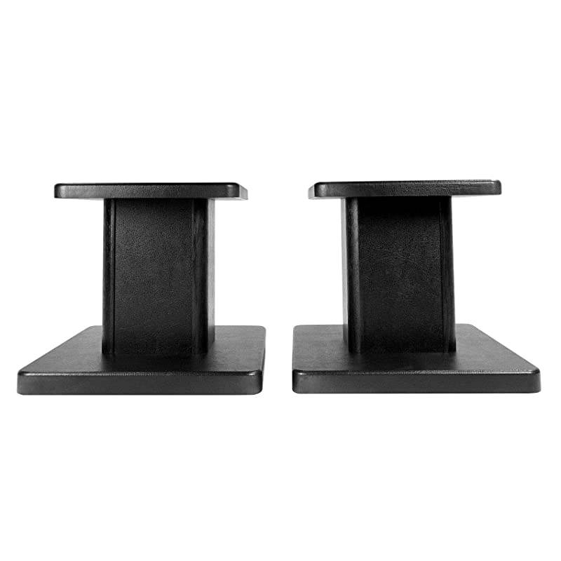 2  RHT8B ComputerBookshelf Desktop SpeakerStudio Monitor StandsBlack