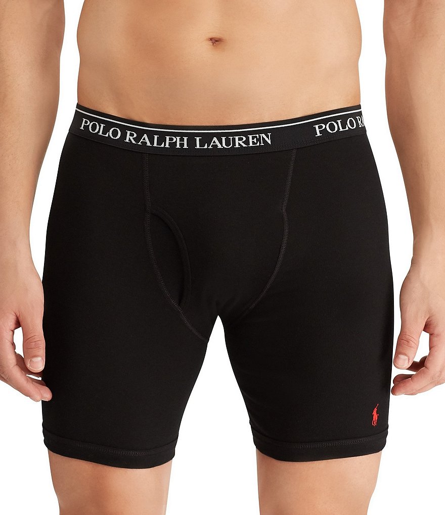 Polo Ralph Lauren Classic Fit Long Leg Boxer Briefs 3-Pack