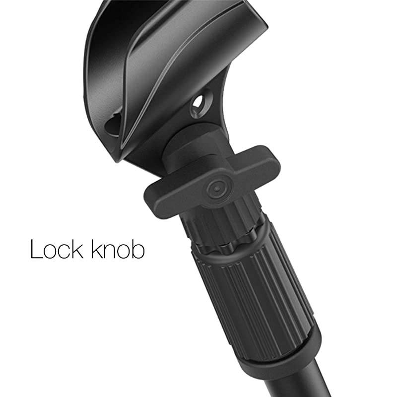 MMs-2 Adjustable Desk Mic Stand Desktop Tabletop Table Top Short Microphone Stand with Non-Slip Mic Clip For Blue Yeti Snowball