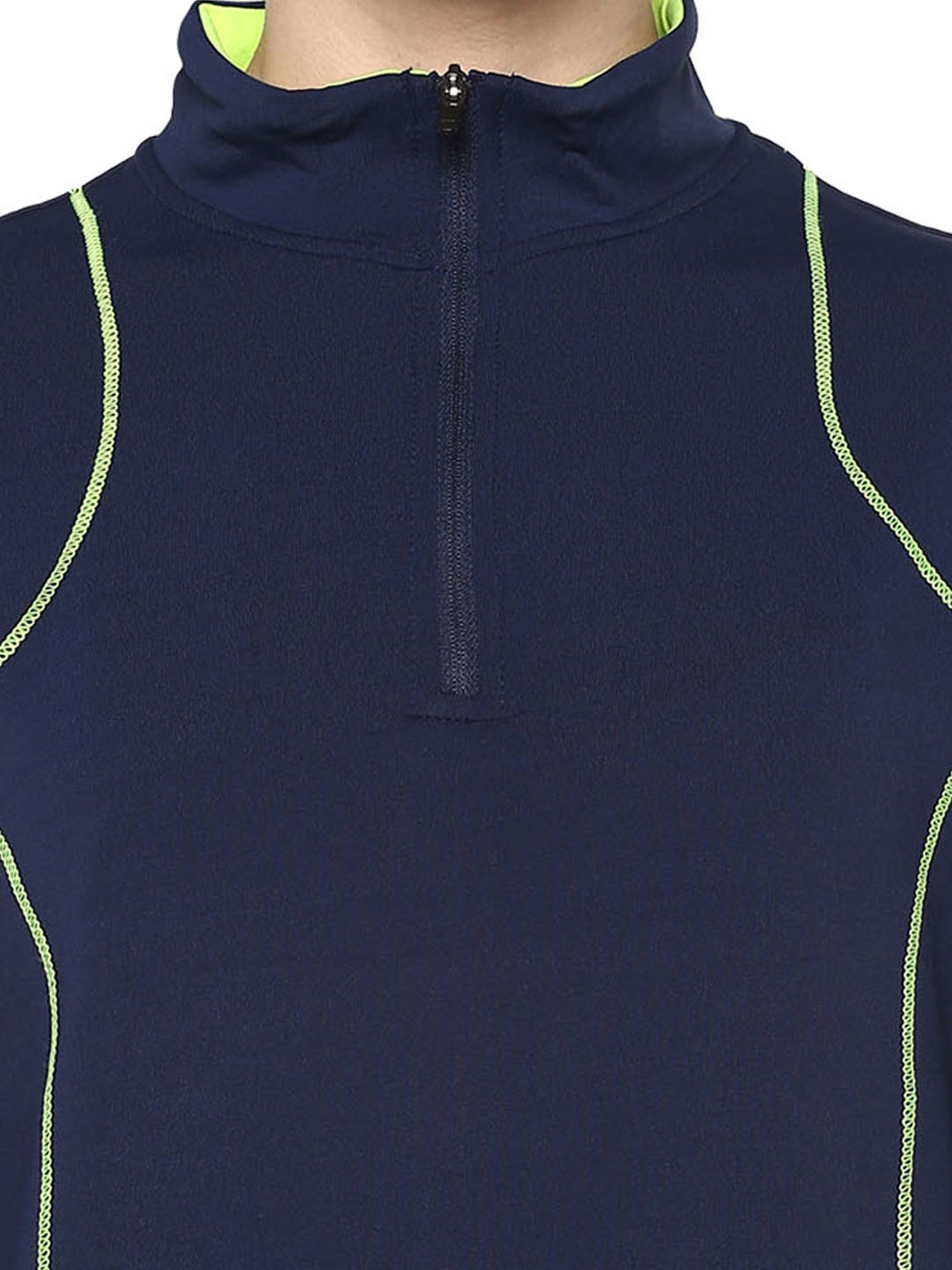 SILVERTRAQ Navy Relaxed Fit T-Shirt