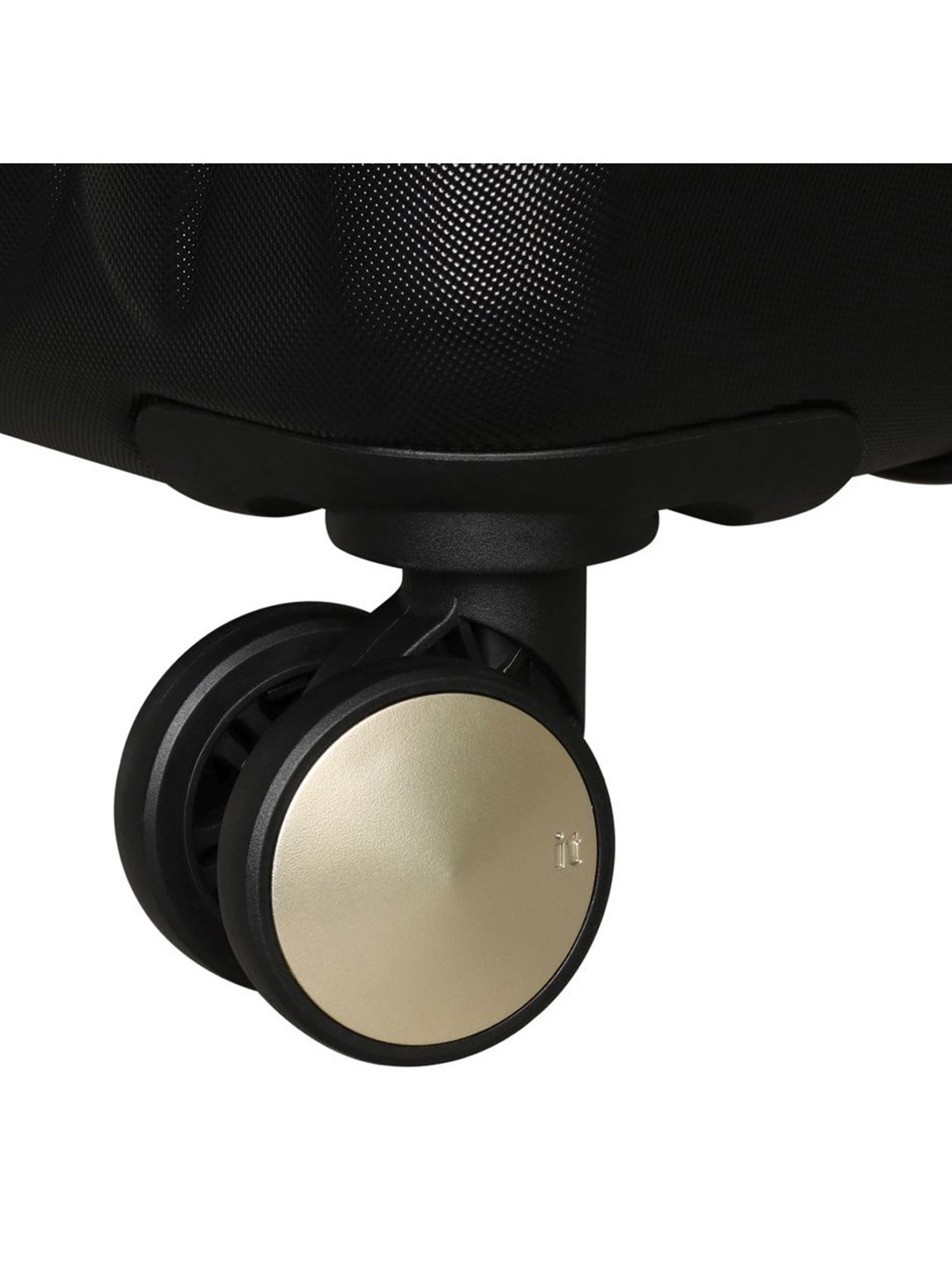 it luggage Skull Black Cabin -20 inches Expandable Hardsided Trolley Bag with TSA Lock