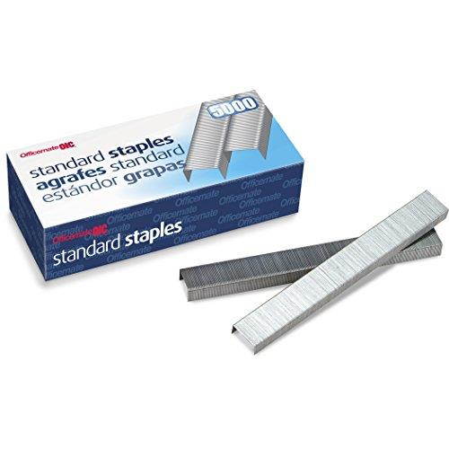 Officemate Staples Standard Chisel Point 5000 Staples/Box 91900