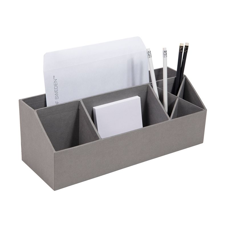 Elisa Desk Organizer Gray - Bigso Box of Sweden