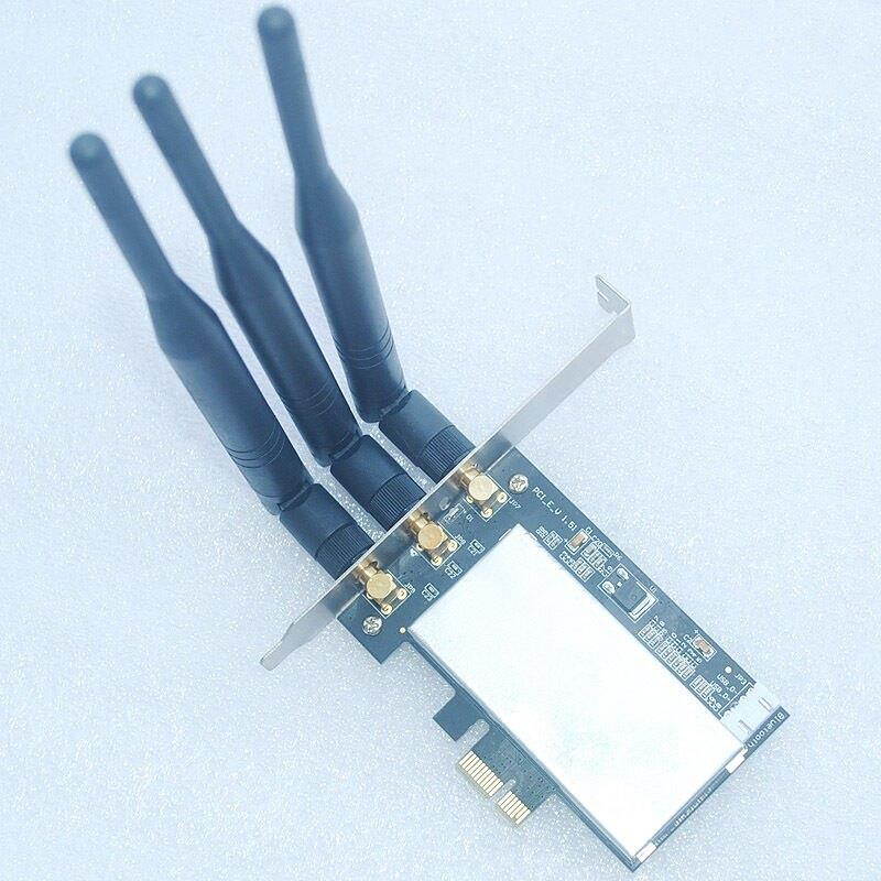 Ultimate-N 6300 450M PCI-E 1X 8X 16X PC Computer 2.4/5GHz DUAL BAND WIRELESS Desktop Pc WIFI WLAN CARD Intel 6300AGN