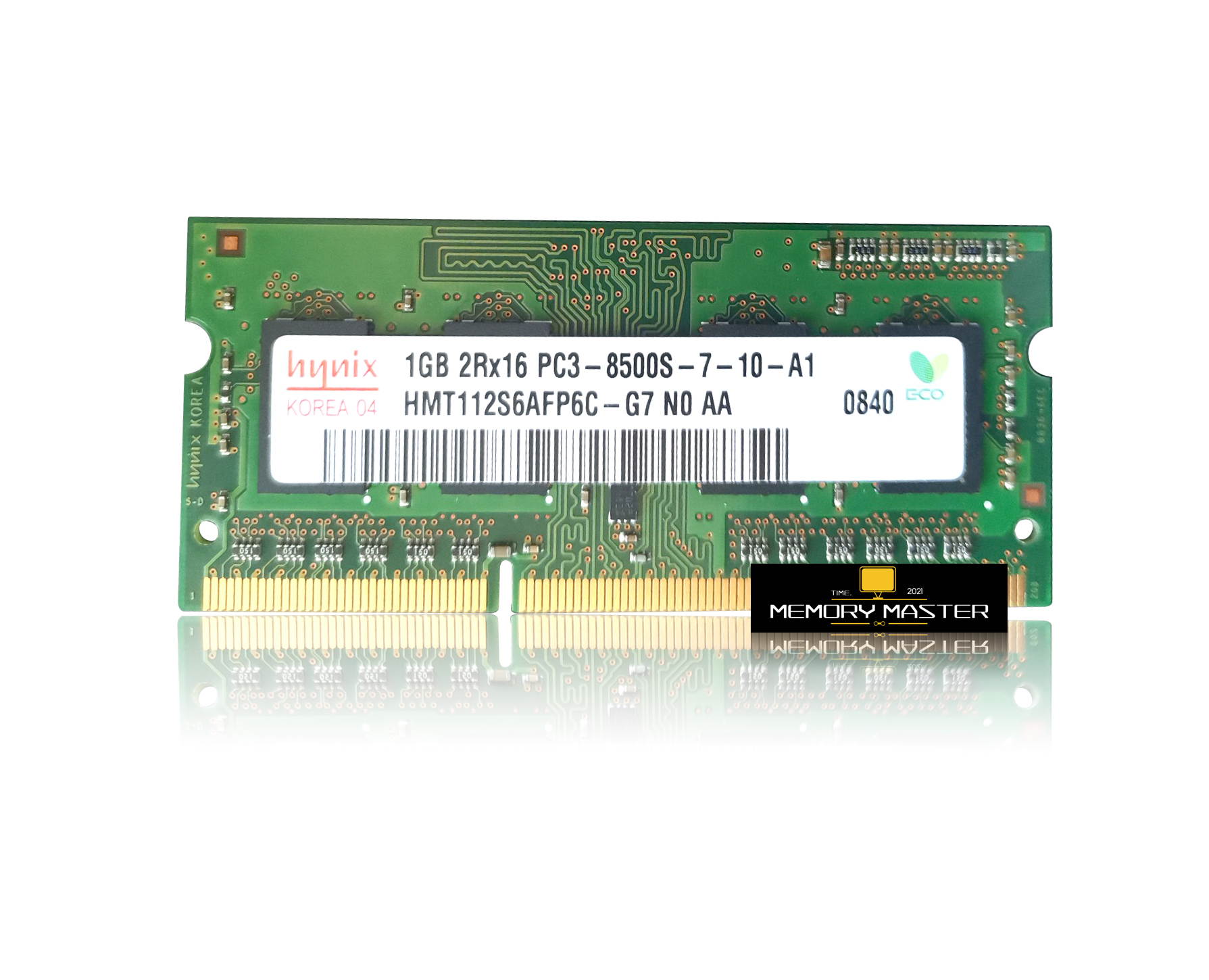 Hynix 1GB HMT112S6AFP6C-G7 N0 AA PC3-8500S DDR3 1066MHz Laptop SODIMM RAM Memory