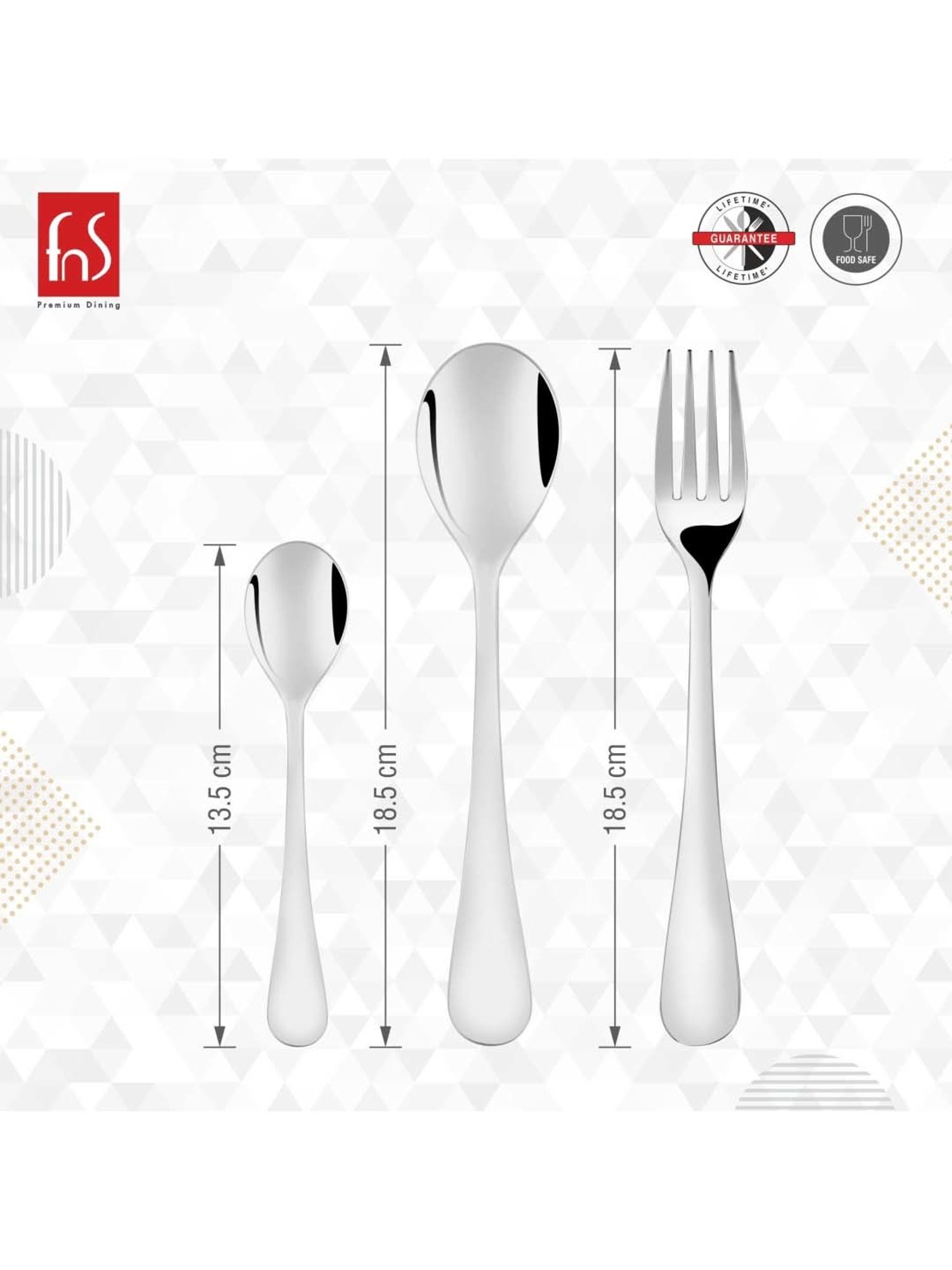 Home4U Iona Multi Wood Cutlery (2 Pcs)