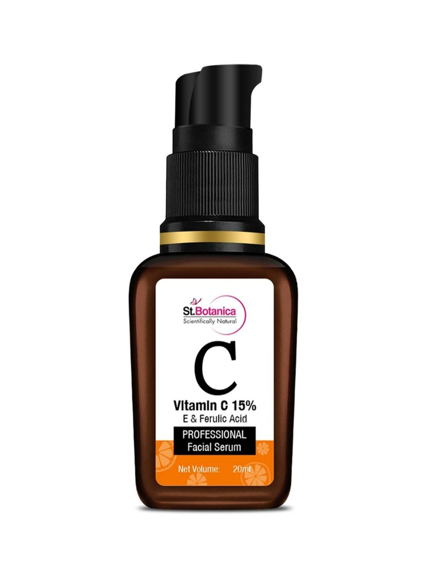 St.Botanica 15% Vitamin C, E & Ferulic Acid Professional Face Serum - 20 ml
