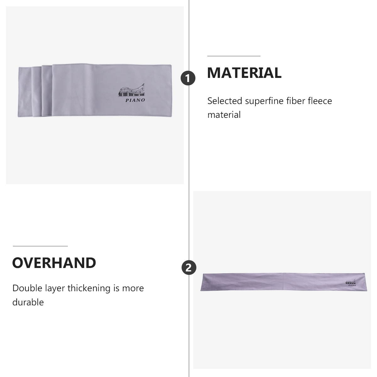 One Pair 5A Drumsticks Nylon Drum Sticks Black