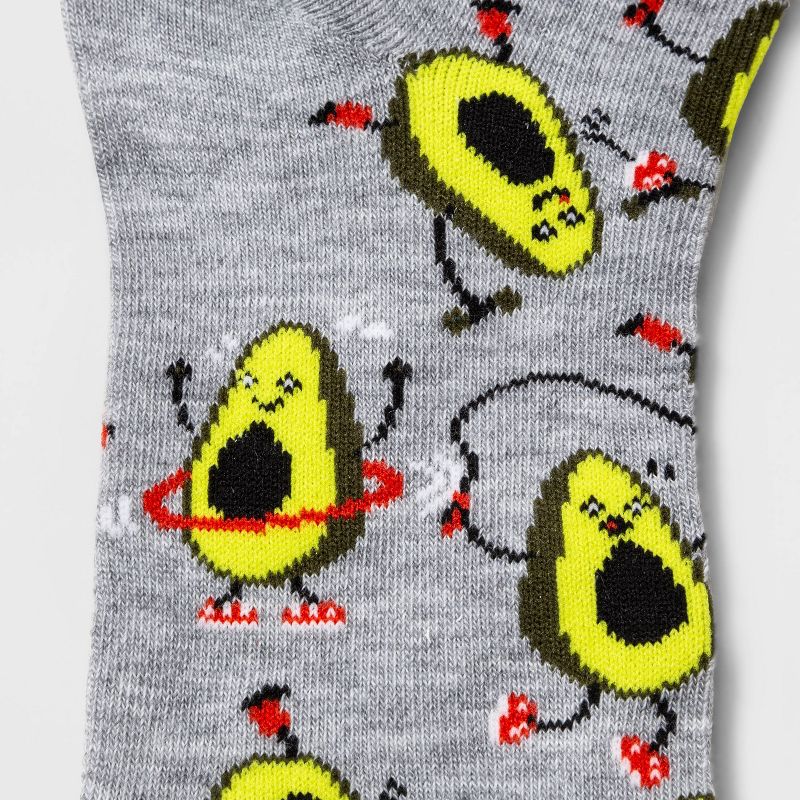 Women's Avo-Cardio Ankle Socks - Xhilaration™ Heather Gray 4-10