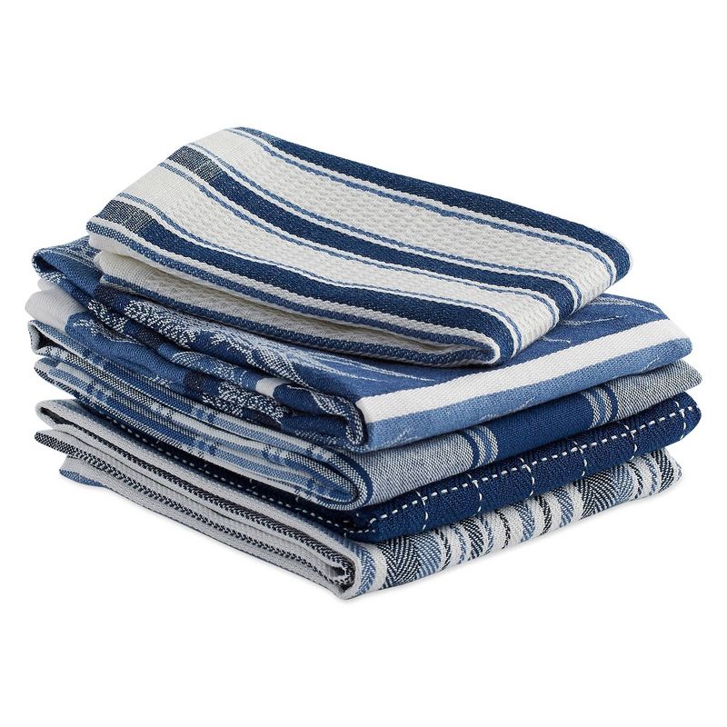 5pc Cotton Kitchen Set Red - Design Imports