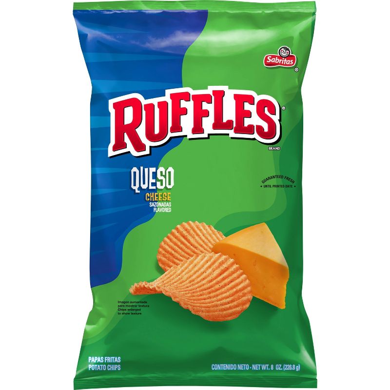 Ruffles Queso Flavored Chips - 8.5oz