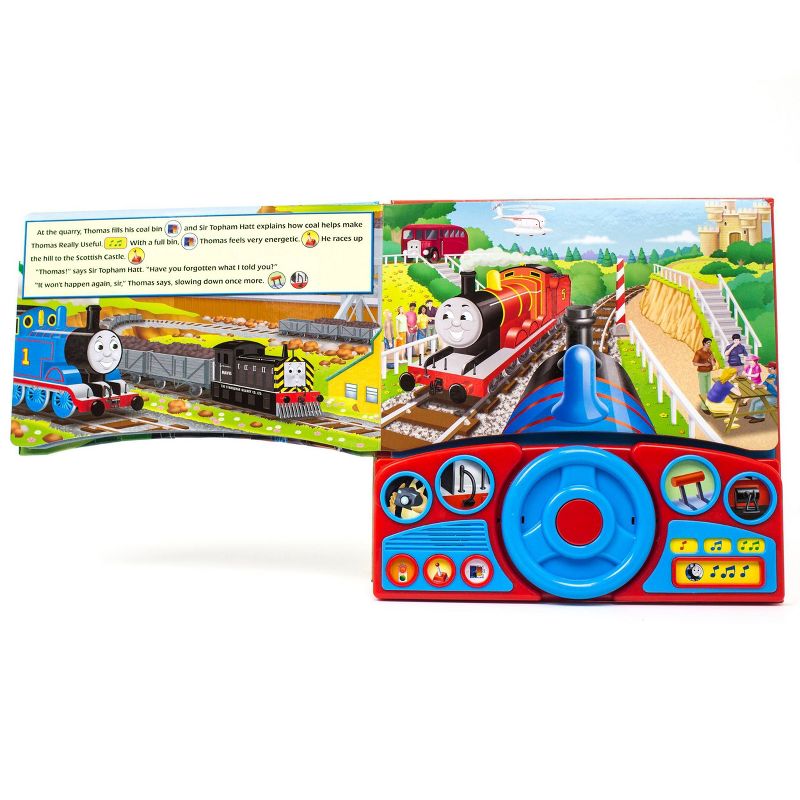 Thomas and Friends - Let's Go Thomas! Interactive Steering Wheel Board Sound Book