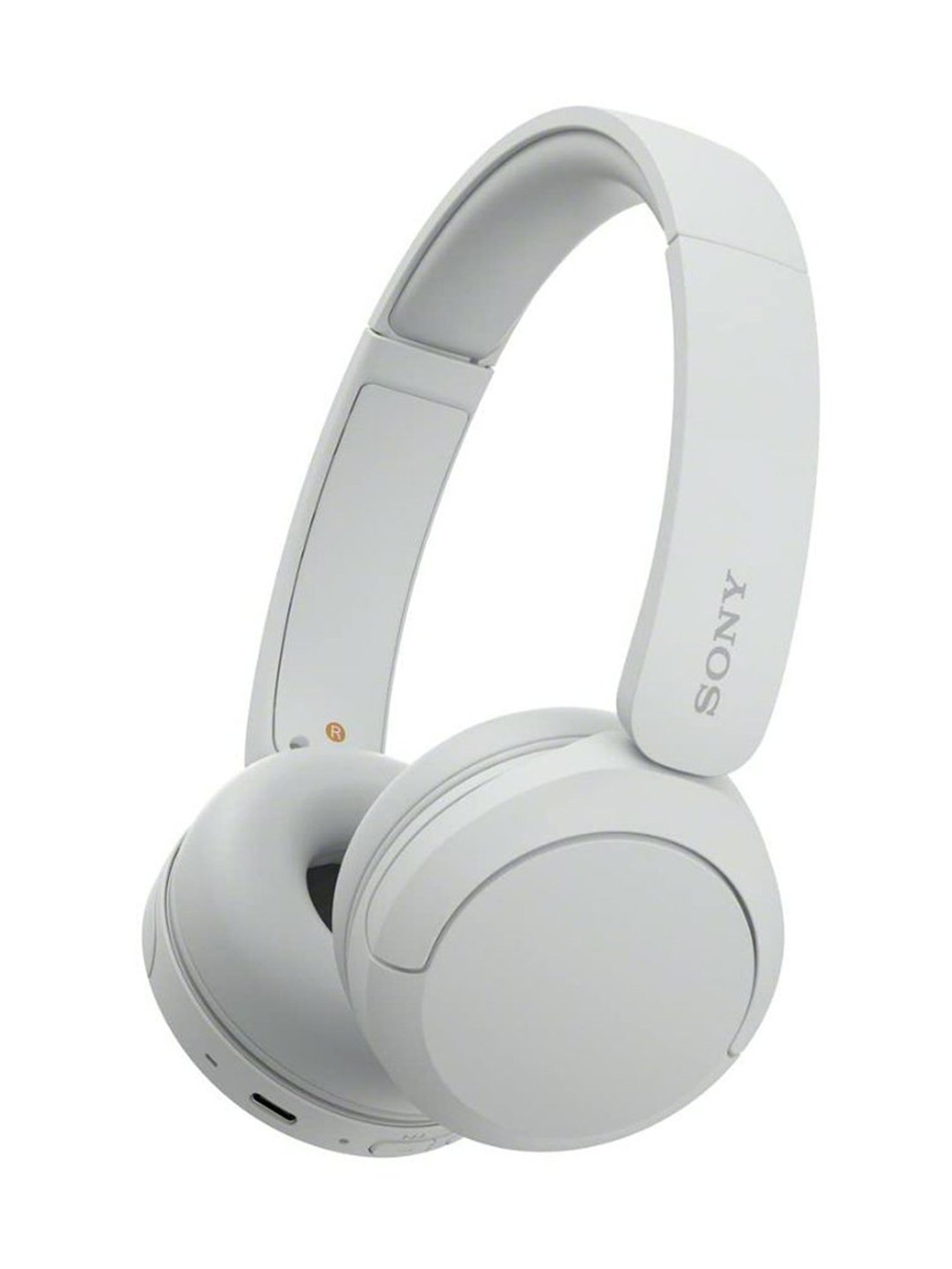 Sony WH-CH520, Wireless On-ear Bluetooth Headphones With Mic, Upto 50 Hours Playtime (White)