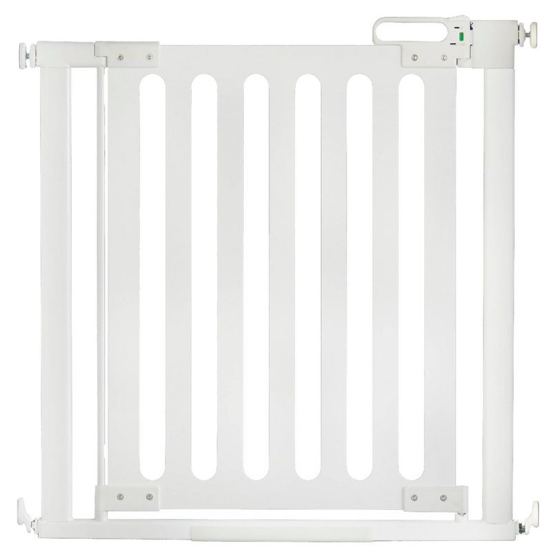 Qdos Spectrum Designer Baby Safety Gate Pressure Mount - White