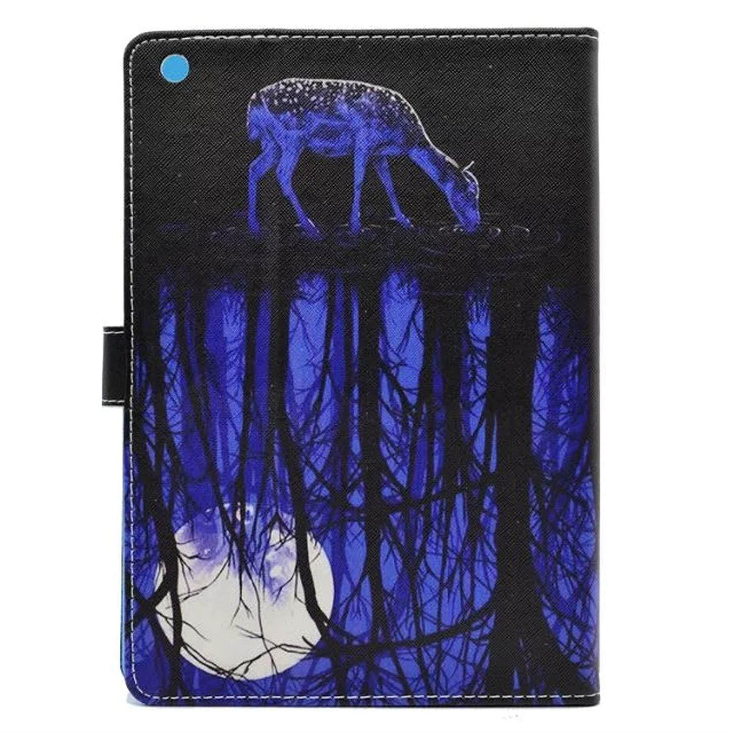 Artyond New iPad 9.7 2017/2018 Case,PU Leather Protective Case [Anti-slip Stripe] Smart Magnetic Cover With [Auto Wake/Sleep Feature] Soft TPU Card Slot Case For New iPad 9.7 2017/2018 (Deer)