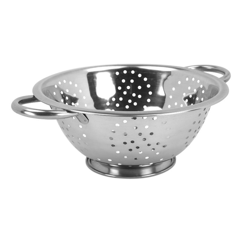 Home Basics 3 QT Stainless Steel Deep Colander