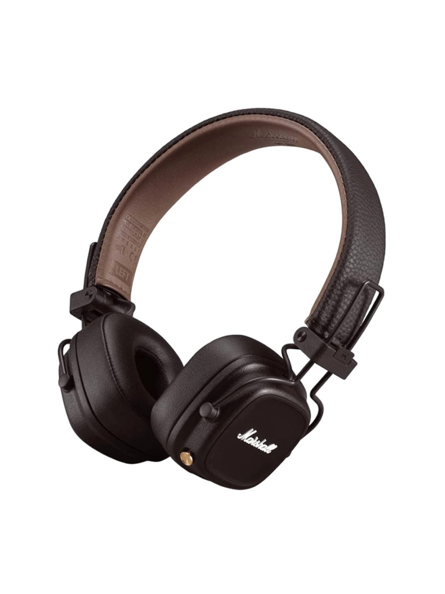 Marshall Major IV Wireless Bluetooth On Ear Headphone with Mic (Brown)