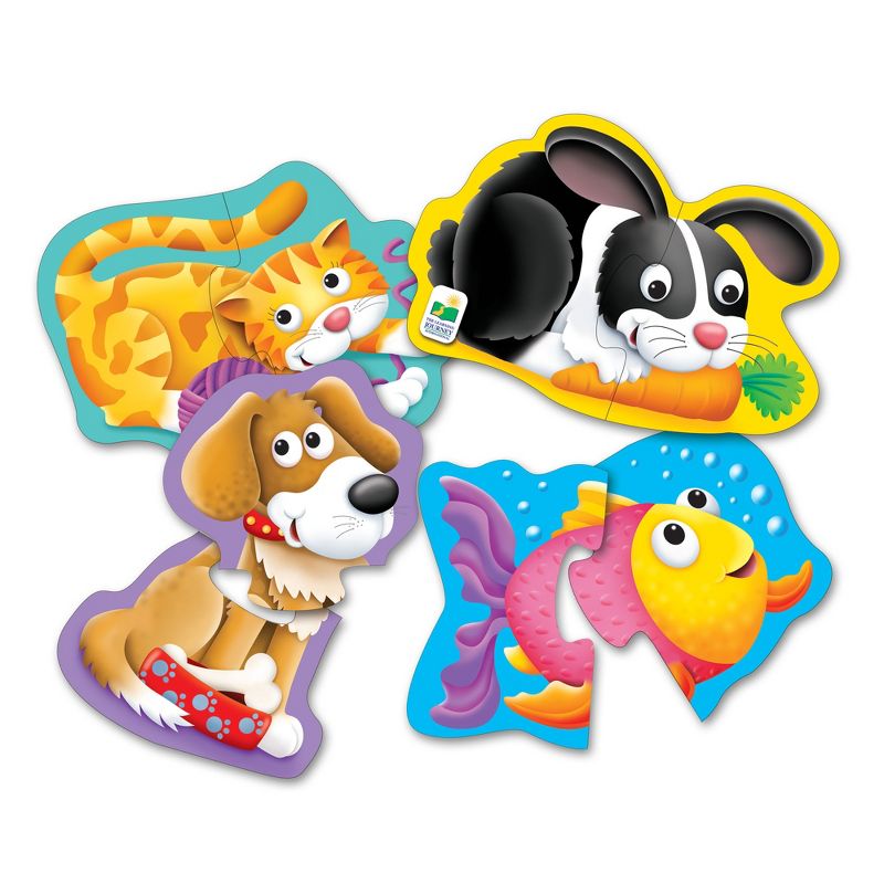 The Learning Journey My First Shaped Puzzle Pet Friends 4 two piece puzzles