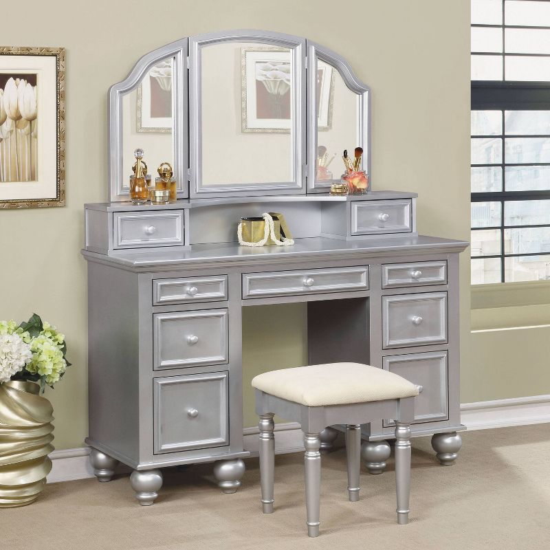 Salisbury Vanity w/Mirror White - Chique