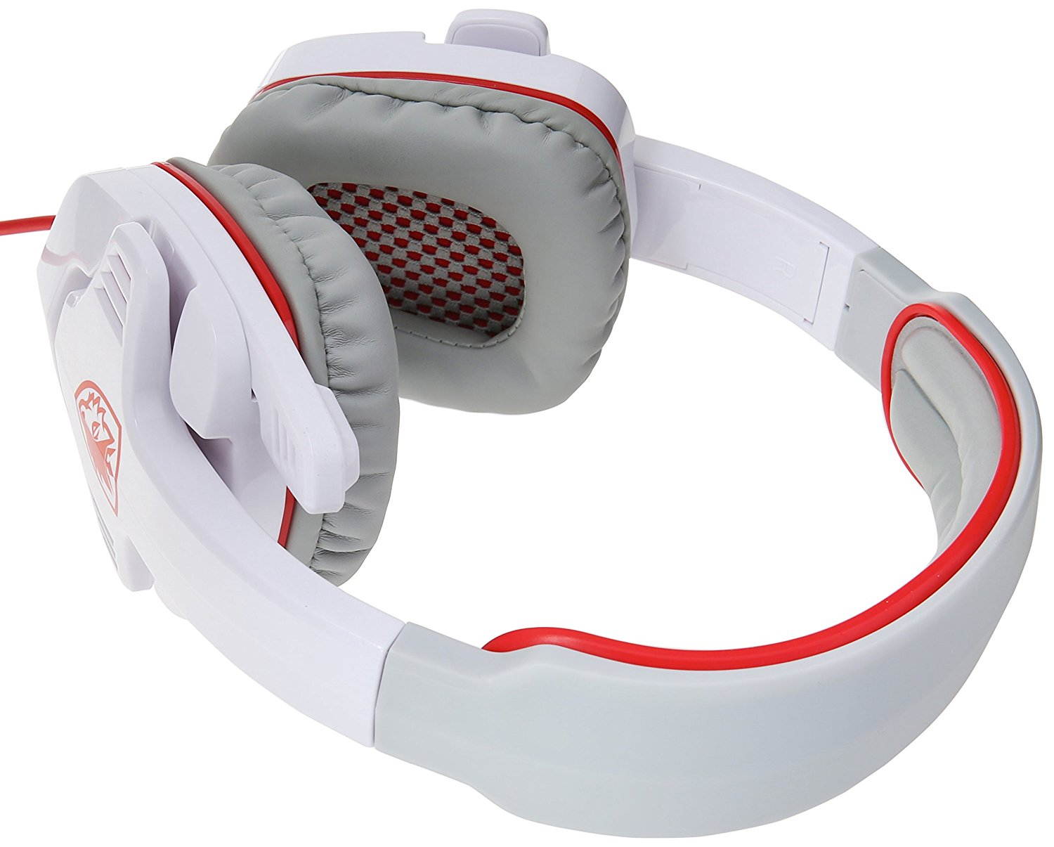 SADES SA-708 Stereo Gaming Headset with Microphone (White)