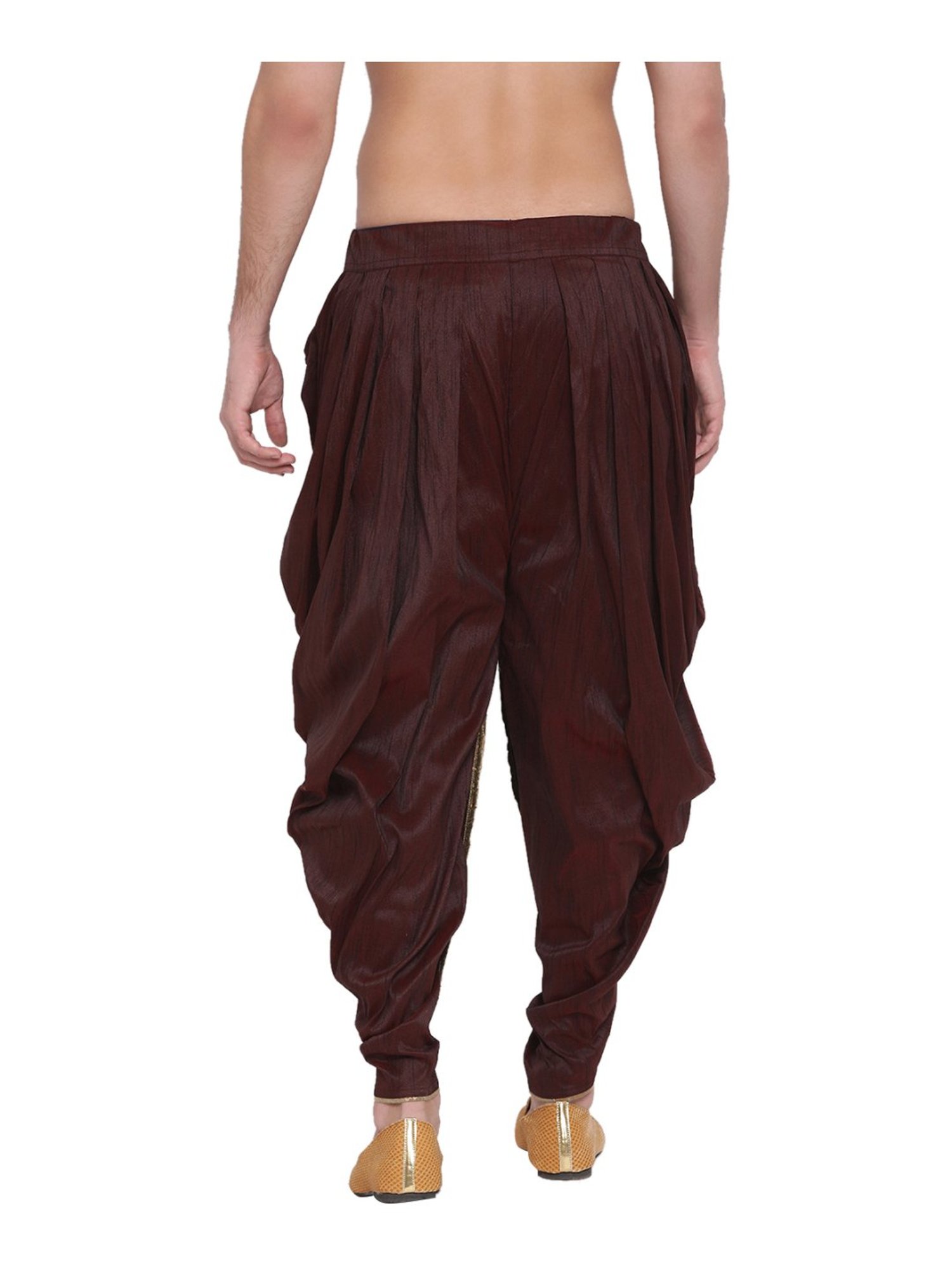 VASTRAMAY Wine Regular Fit Patiala