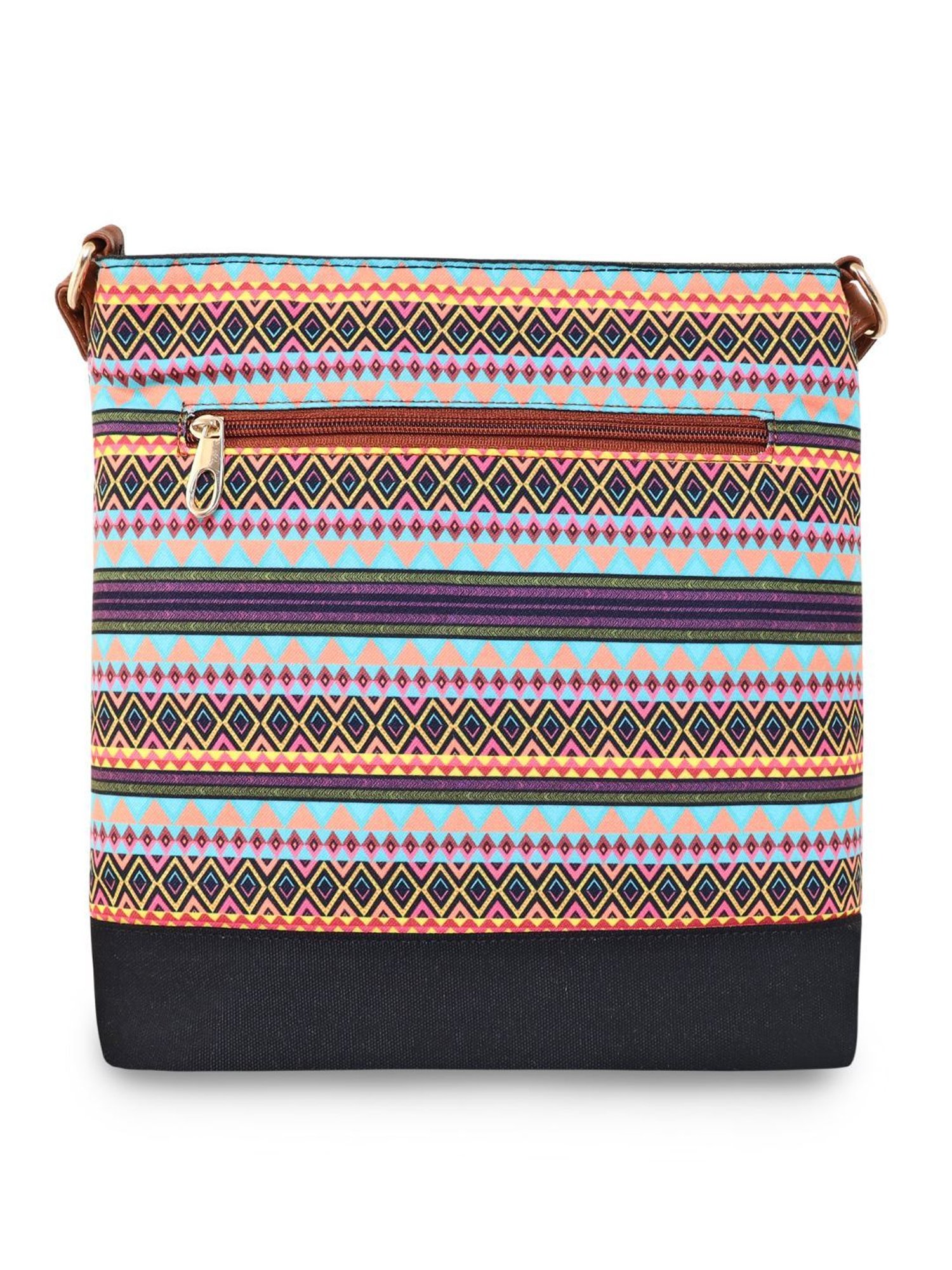Sabhyata Multicolor Printed Medium Cross Body Bag