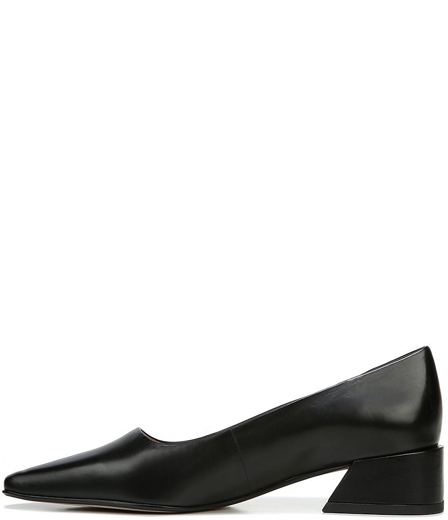 Sarto by Franco Sarto Modena Leather Block Heel Pumps