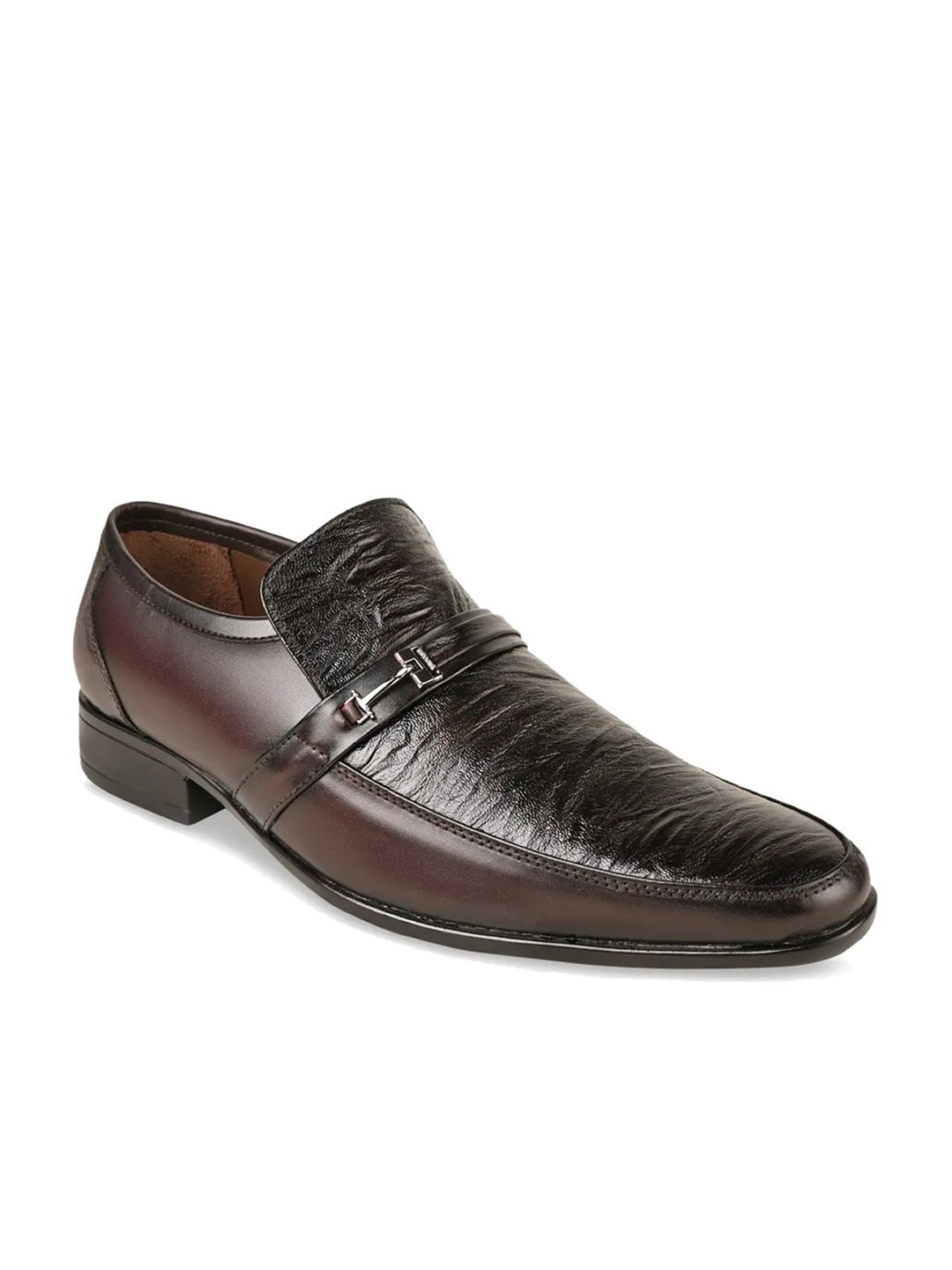 Regal Men's Maroon Formal Loafers
