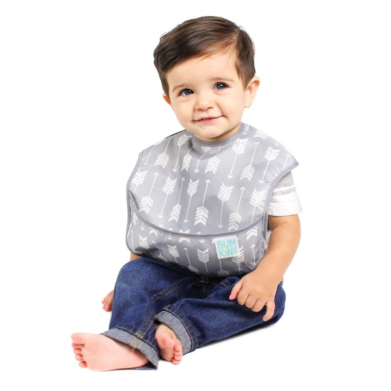 Bumkins SuperBib 3pk Neutral Fashion Prints