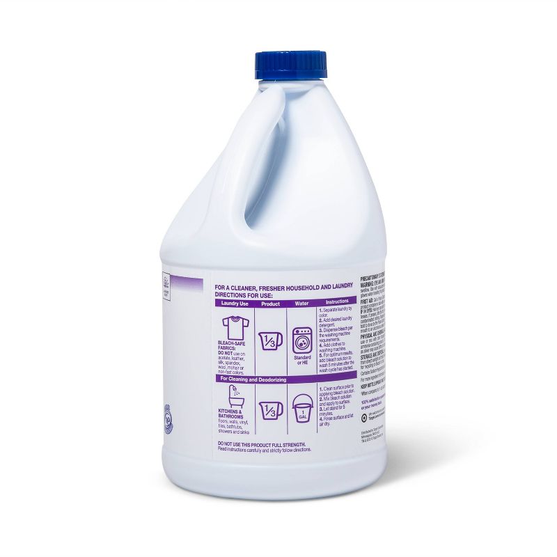 Low Splash Lavender Bleach - 81oz - up & up™