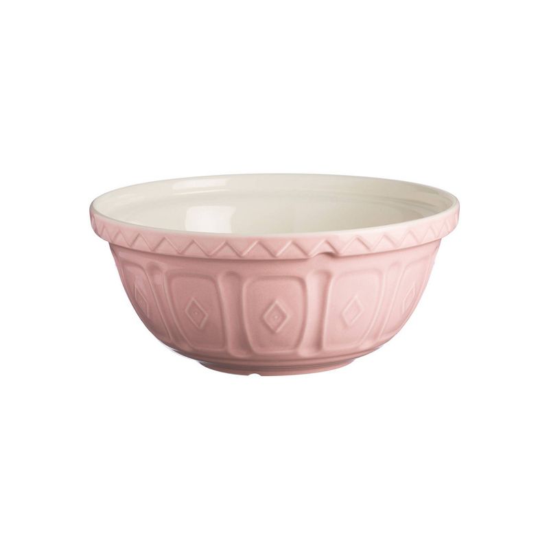 Mason Cash 64oz Earthenware Color Mix Mixing Bowl Pink
