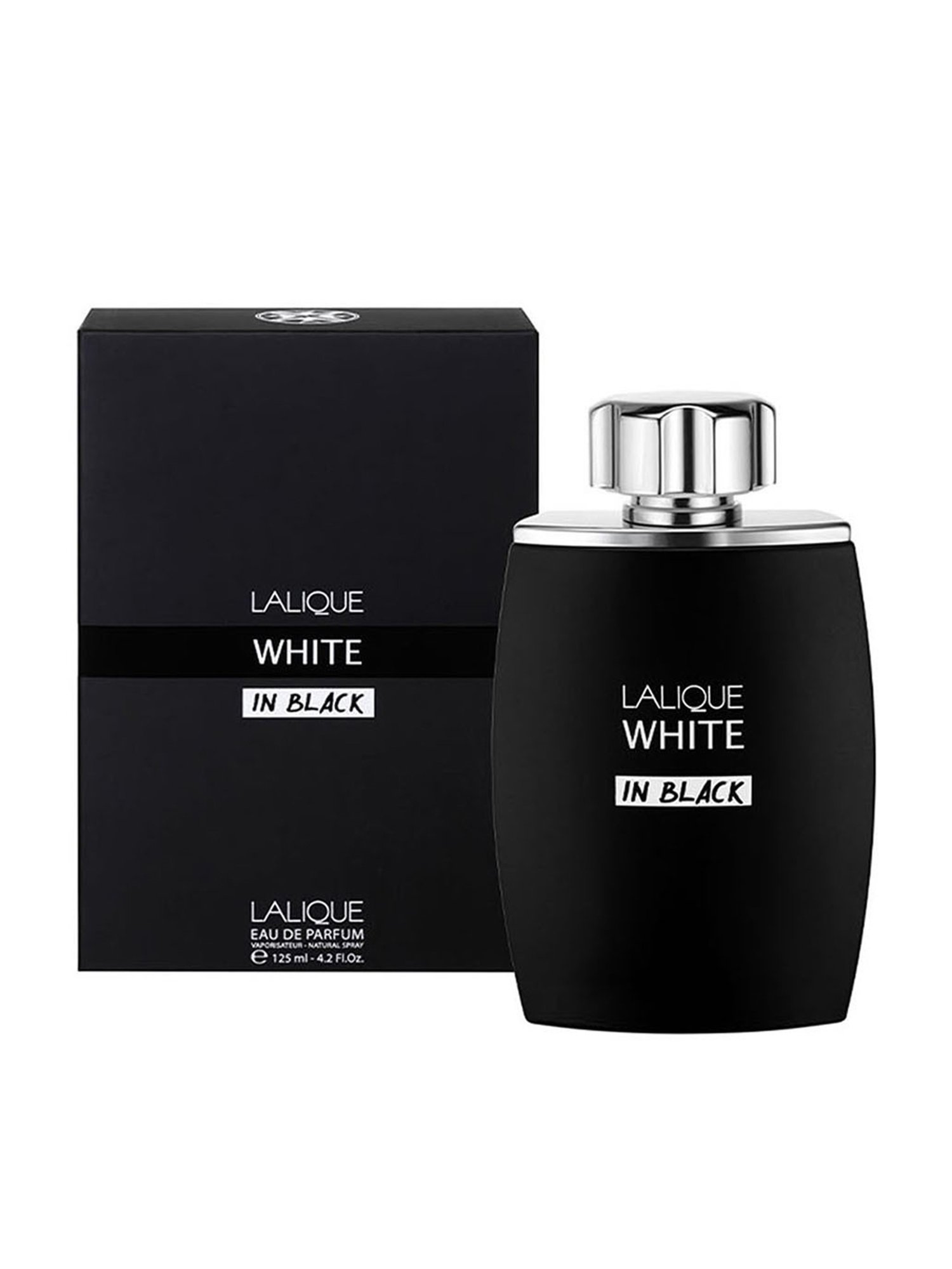 LALIQUE White In Black Eau De Parfum for Men - 125 ml