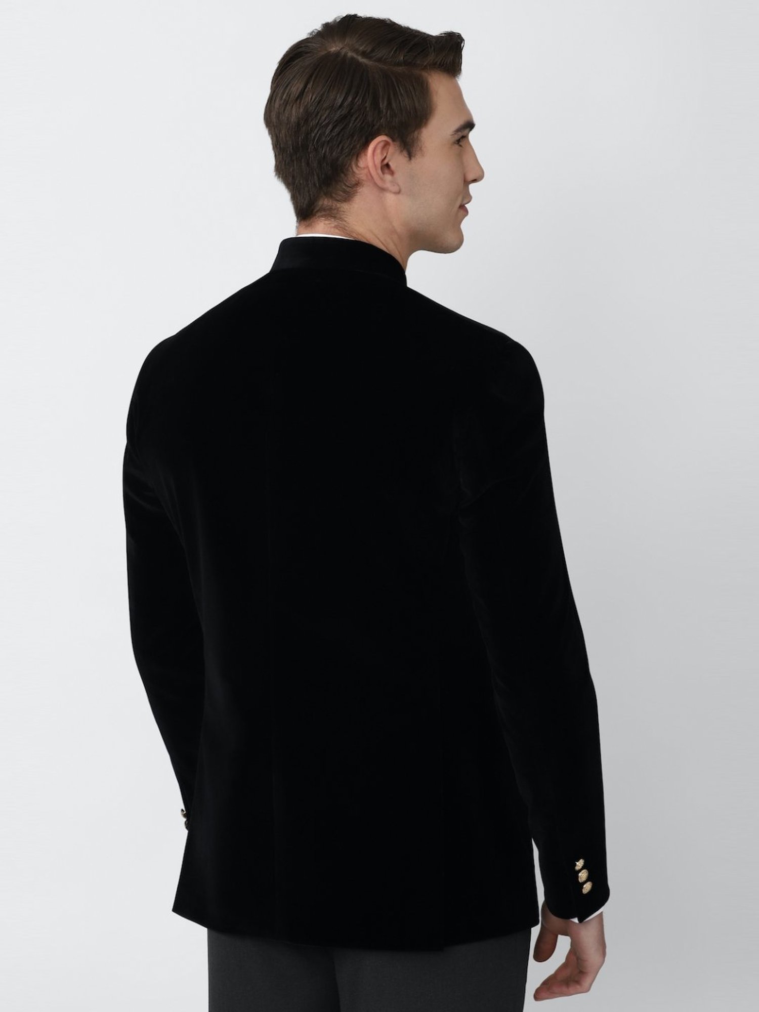 Hangup Cream Regular Fit Ethnic Blazer