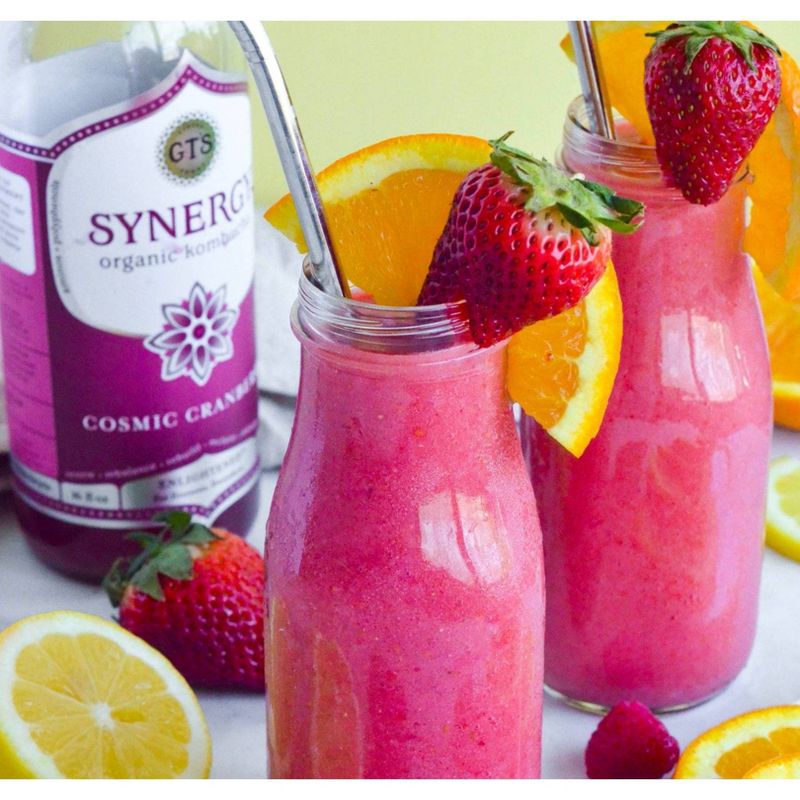 GT's Synergy Cosmic Cranberry Organic Kombucha - 16 fl oz Bottle
