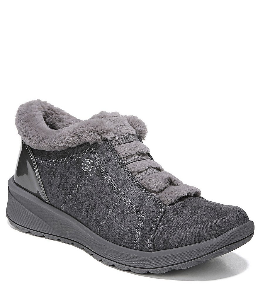 Bzees Premium Golden Faux Fur Lined Washable Ankle Booties