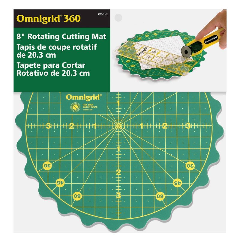 Omnigrid 8" 360 Rotating Cutting Mat