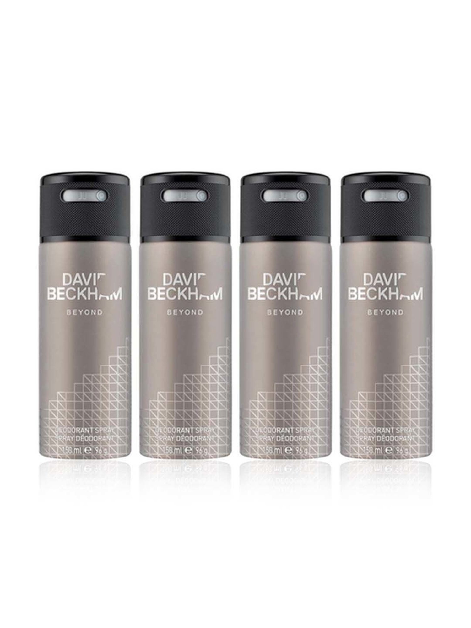 David Beckham Beyond Legend Deodorant Spray (Pack of 4)