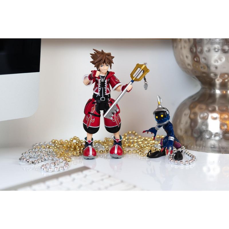 Diamond Comic Distributors, Inc. Kingdom Hearts Valor Form Sora & Soldier Exclusive Action Figure - 2-Pack