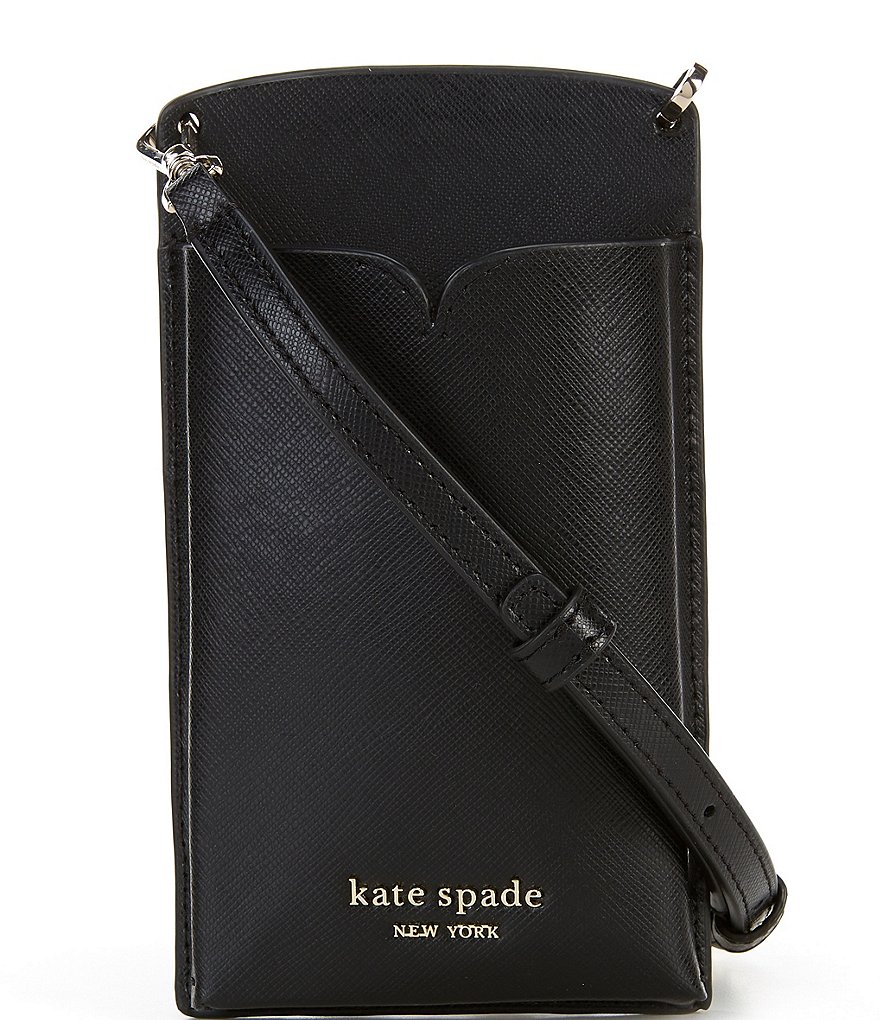 kate spade new york Spencer Saffiano Leather Slim Phone Case Crossbody Bag