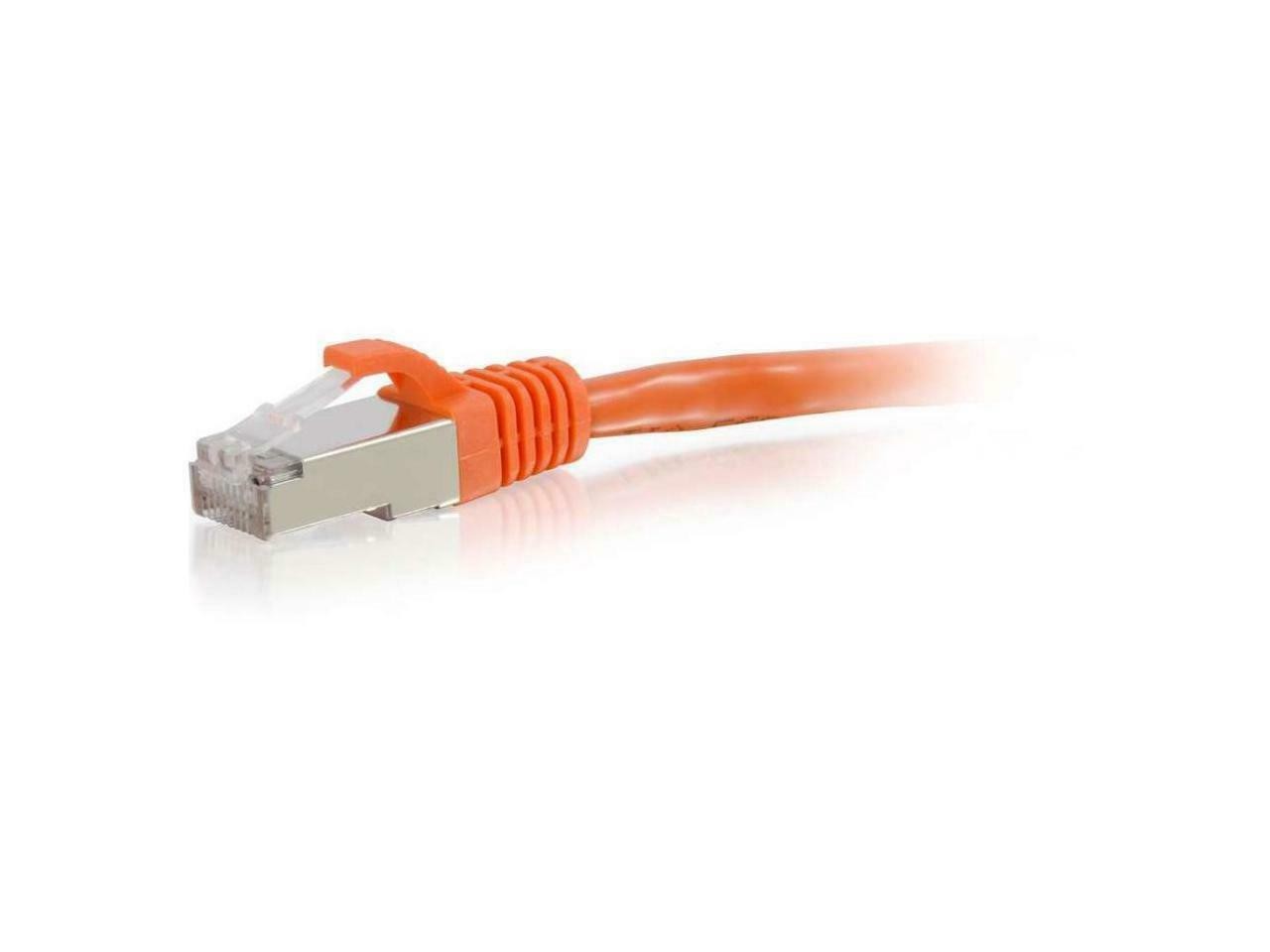 C2G 00861 Cat6 Cable - Snagless Shielded Ethernet Network Patch Cable, Yellow (3 Feet, 0.91 Meters)